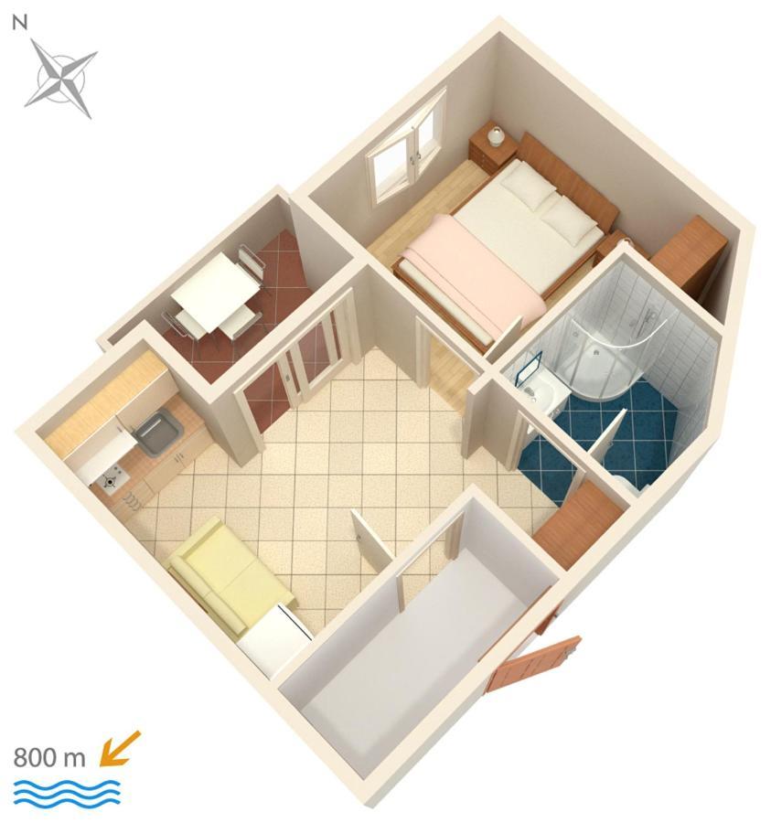 Apartments And Rooms With Parking Space Njivice, Krk - 5458 Экстерьер фото